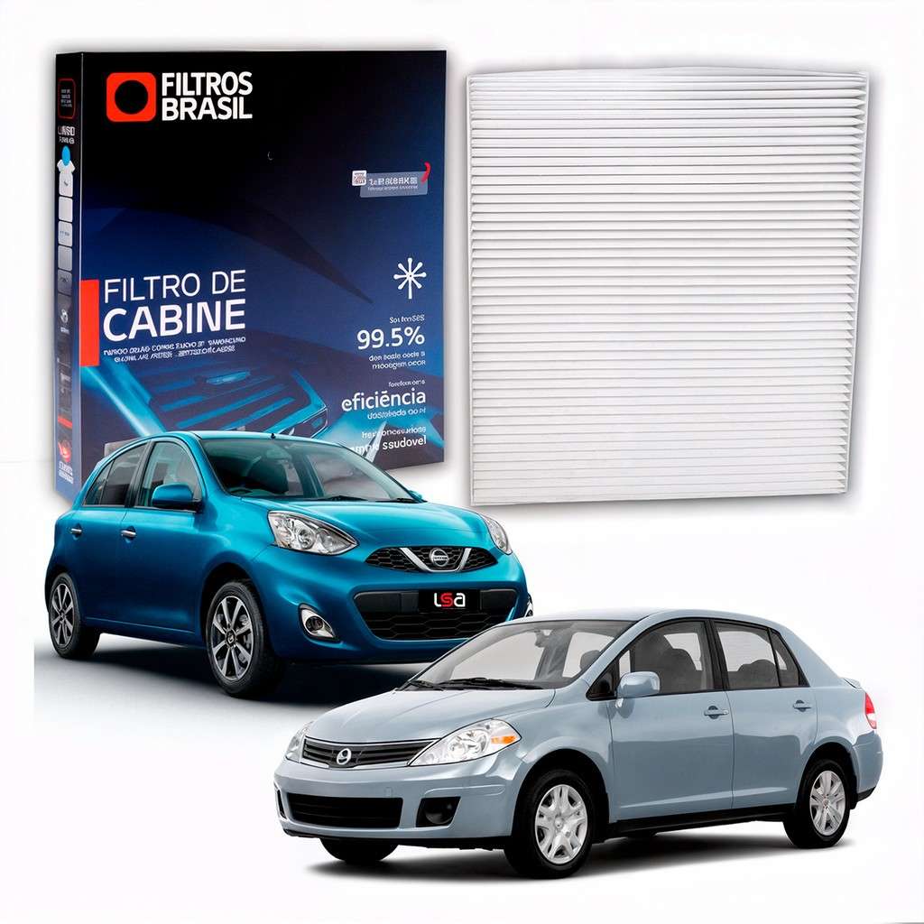 Filtro Ar Condicionado Nissan March/Versa