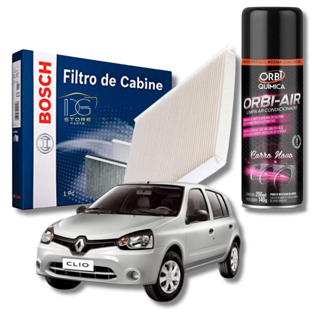 Filtro Ar Condicionado Renault Clio: Bosch + Higienizador