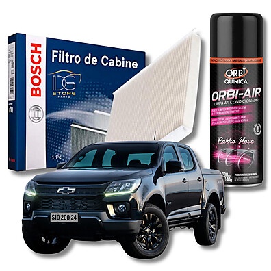 Filtro Ar Condicionado S10: Ar Puro + Higienizador Bosch