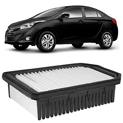 Filtro Ar HB20: Mahle LX3452 (2012-2021)