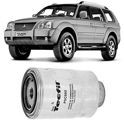 Filtro Combustível Mitsubishi Pajero 92 a 2017 – Tecfil