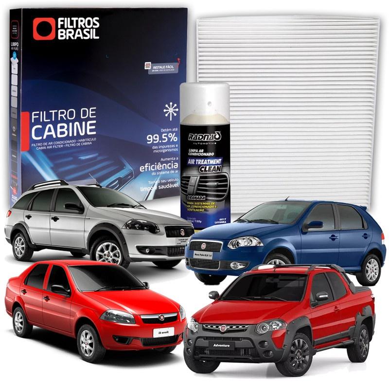 Filtro de Cabine Fiat + Higienizador: Ar Puro Já!