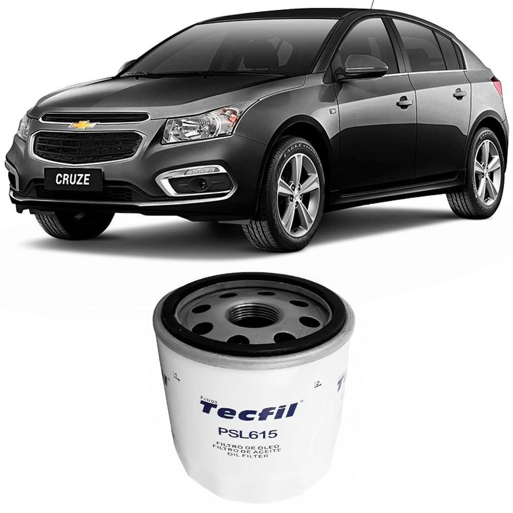 Filtro de Óleo Tecfil: Cruze 1.4 Turbo (2017)