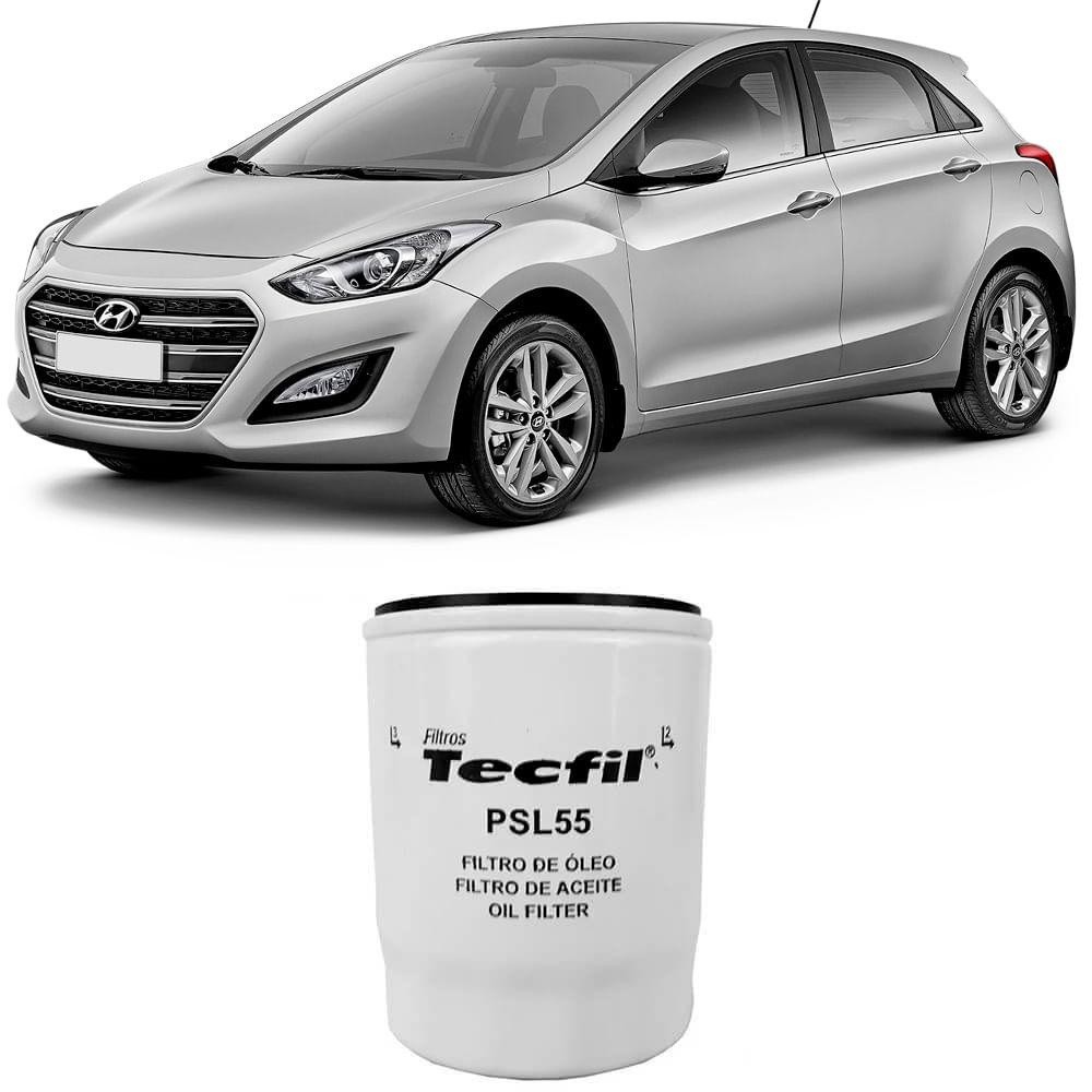 Filtro de Óleo Tecfil: I30 2009-2016 - Proteção Essencial