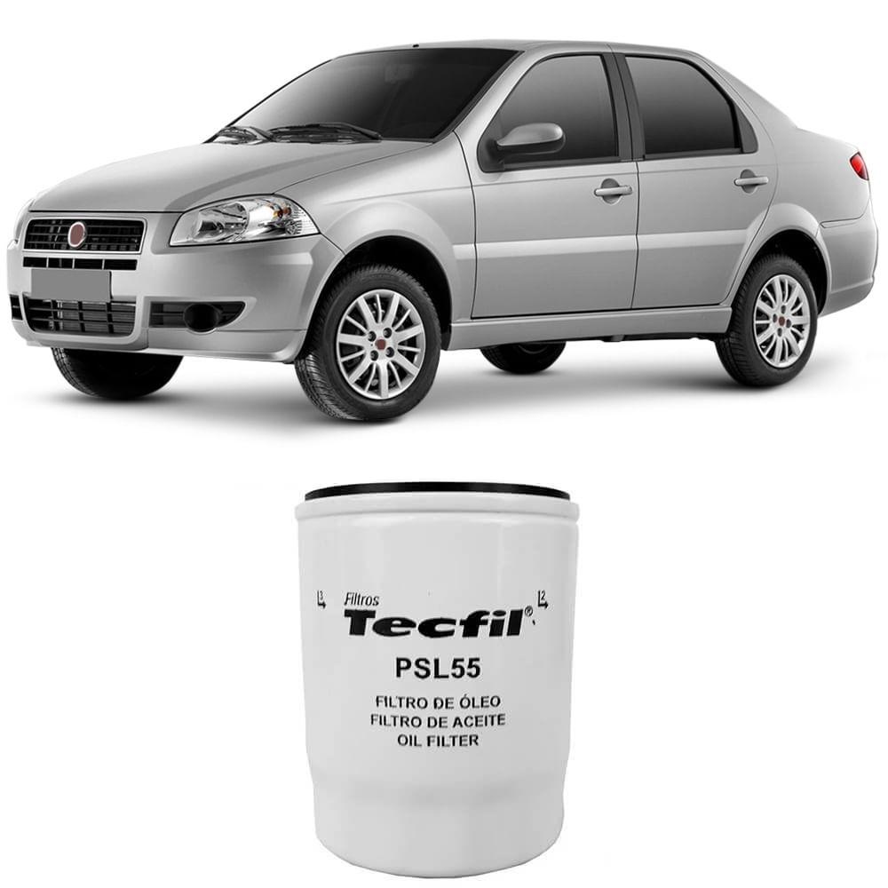 Filtro de Óleo Tecfil para Fiat Siena 2000 a 2016 – Original