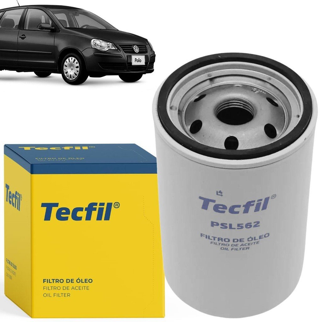 Filtro de Óleo Tecfil: Polo 2.0 (2007-2014)