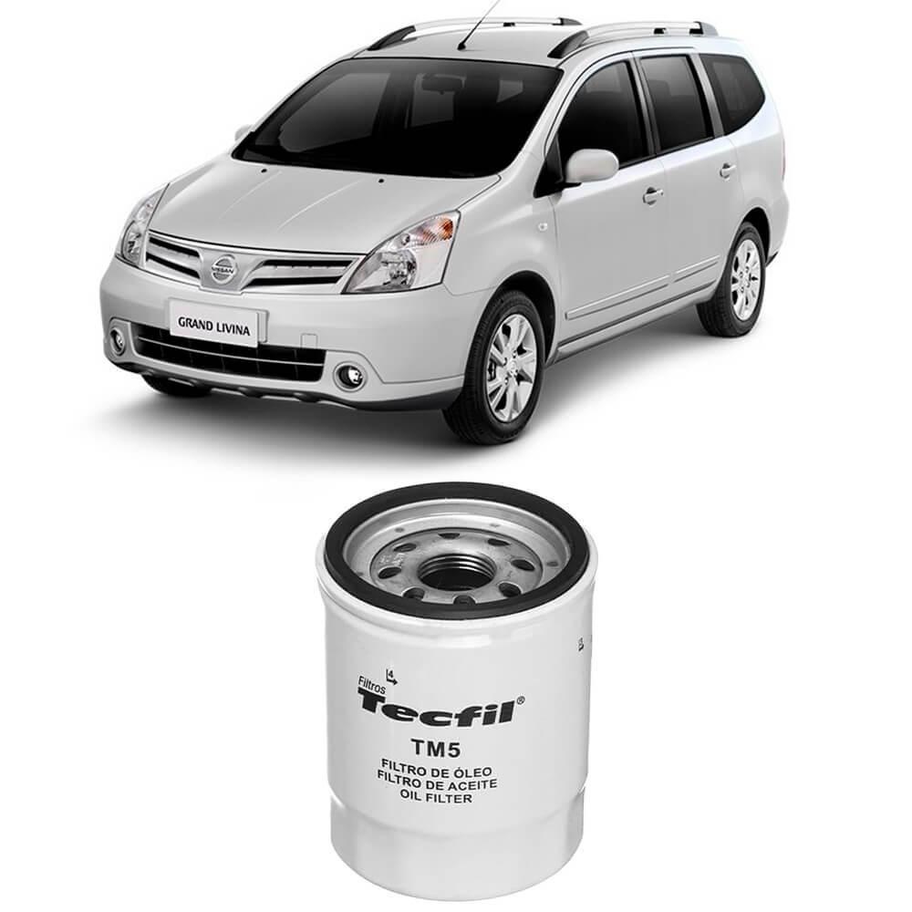 Filtro de Óleo Tecfil PSL55M: Nissan Livina 1.8