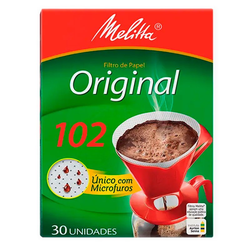 Filtro de Papel Melitta 102: Sabor Puro em Cada Xícara