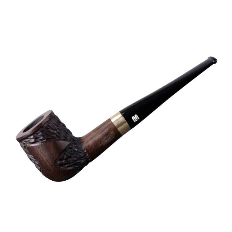 MUXIANG Cachimbo de Madeira Ébano com Filtro 9mm + 10 Ferramentas - Kit Completo para Iniciantes e Coleções
