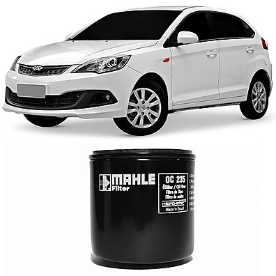 Filtro Óleo Chery Celer Face S-18 2010 a 2018 – Qualidade Mahle