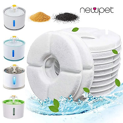 Filtro para Fonte de Gato: 4 Unidades para Água Sempre Fresca!