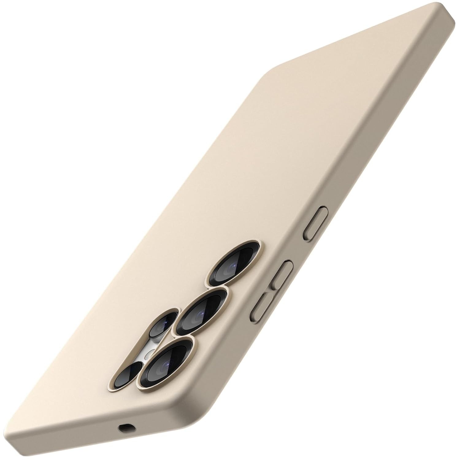 JETech Capa Slim Fit Samsung Galaxy S25 Ultra 5G: Proteção Total Câmera, Fina e Fosca (Sombra Prata)