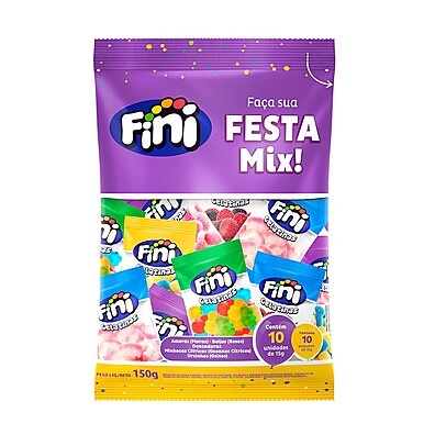Fini Mix: 10 Pacotes de Guloseimas para sua Festa!