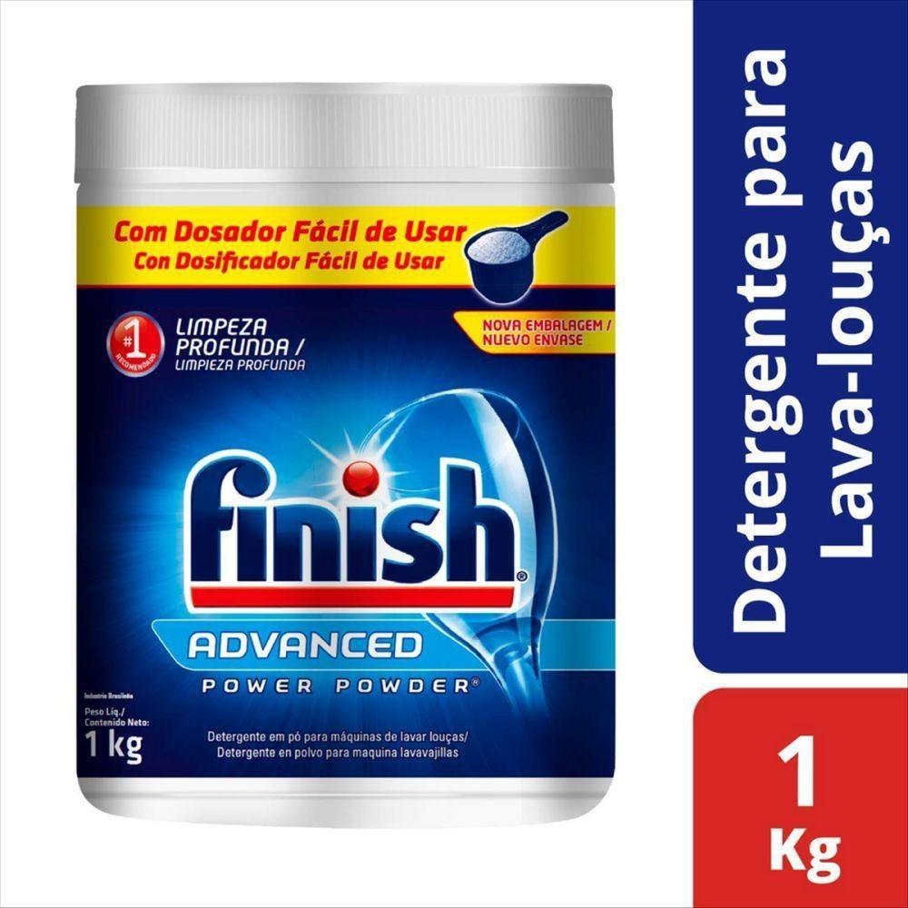 Finish Power: Limpeza Impecável em Pó!