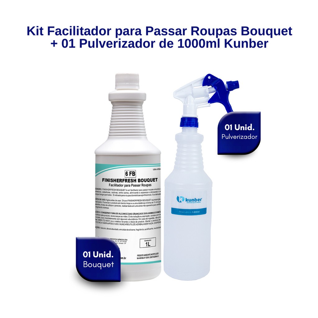 Finisherfresh: Amaciante e Perfume para Roupas