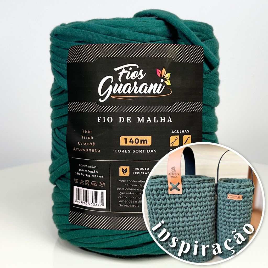 Fio de Malha Residual 140m: Crie com Sustentabilidade e Estilo
