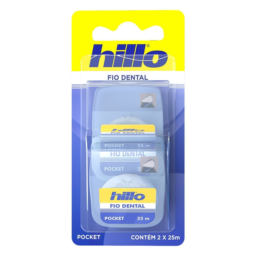 Fio Dental Hillo Pockete: Limpeza Essencial!