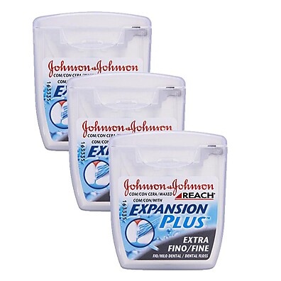 Fio Dental J&J Reach Expansion Plus: Limpeza Profunda com 50m
