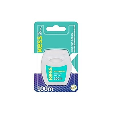 Fio Dental Kess 100m: Limpeza Profunda e Gengivas Saudáveis