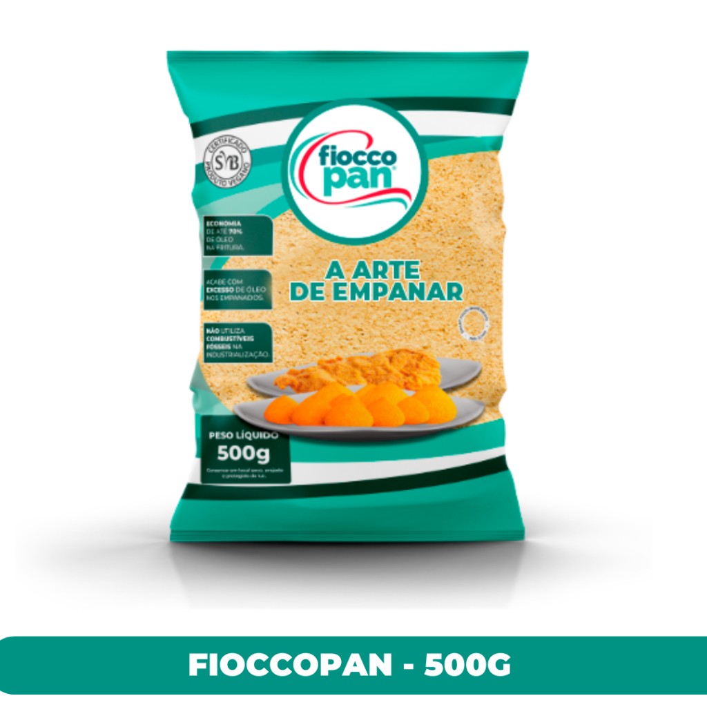 Fioccopan SIII 500g - Empanação Profissional com Menos Óleo