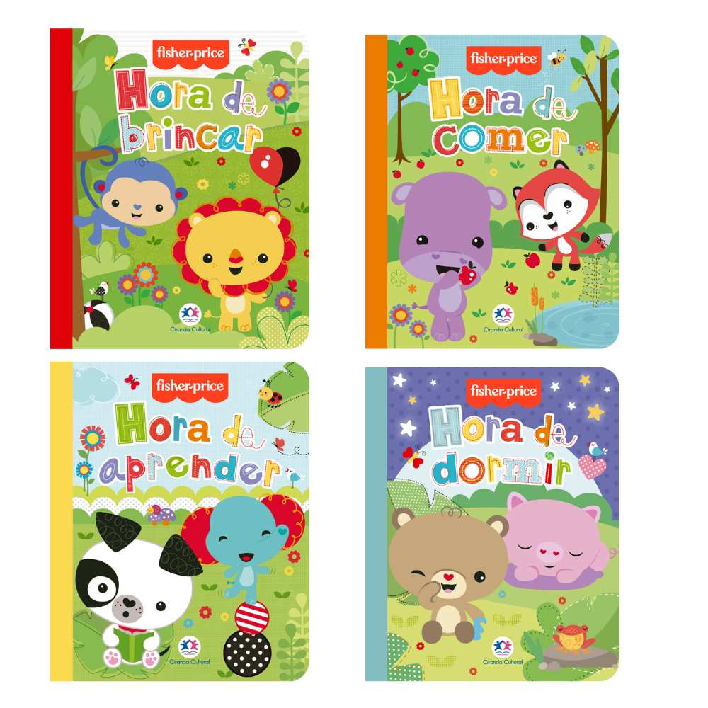 Fisher-Price Hora de…: 4 Livros para Divertir!
