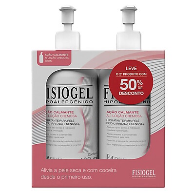 Fisiogel A.I.: Hidratação Calmante para sua Pele ☀️