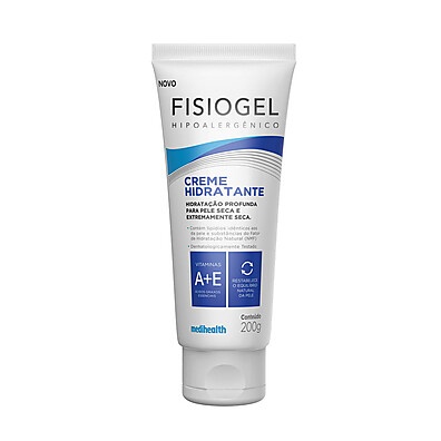 Fisiogel Creme Hidratante 200g – Hidratação Intensa para Pele Seca