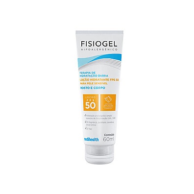 Fisiogel FPS 50: Hidratação e Proteção para Pele Sensível