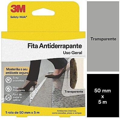 Fita Antiderrapante Safety Walk: Segurança e Aderência