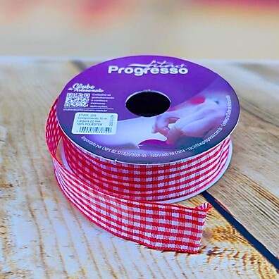 Fita Cetim Xadrez: Decore sua Festa Junina!