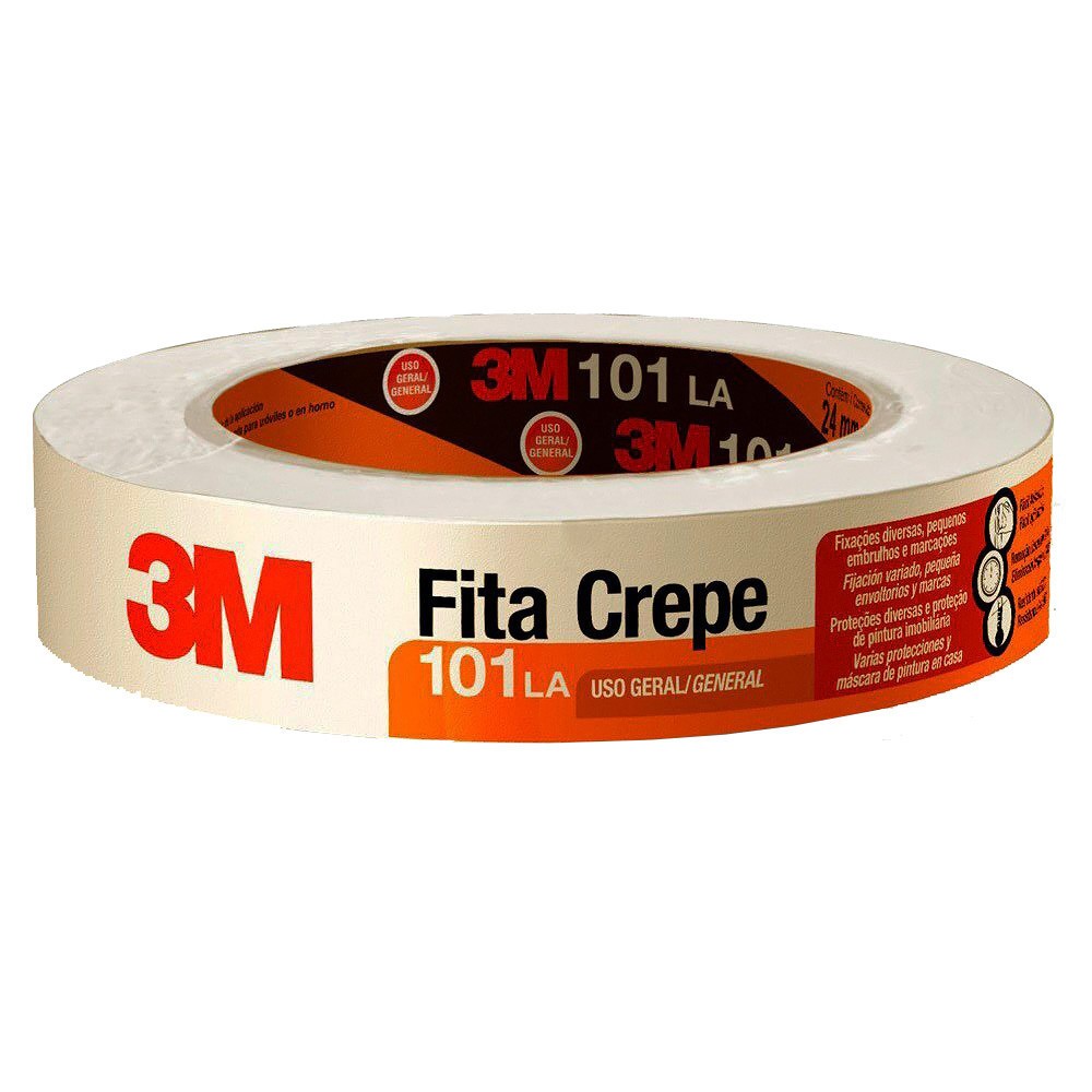 Fita Crepe 3M 101LA: A Solução para Acabamentos Impecáveis