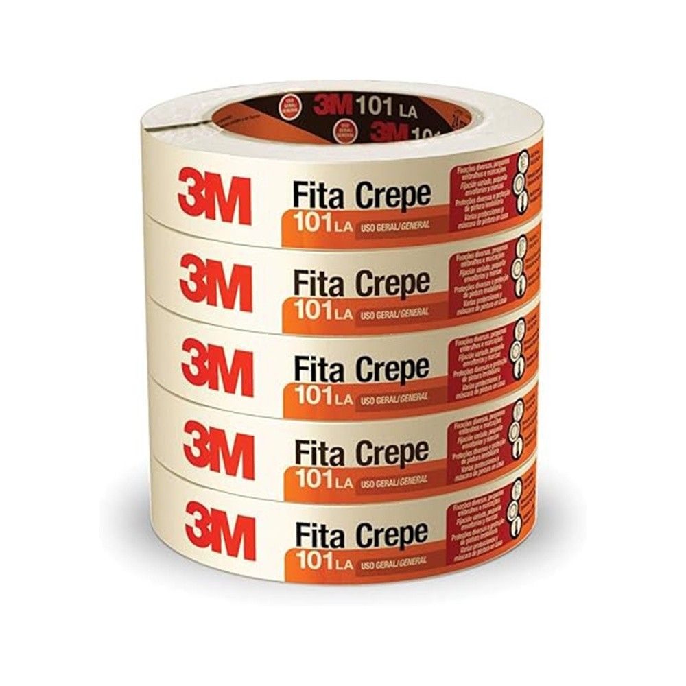 Fita Crepe 3M: Acabamento Impecável Garantido!