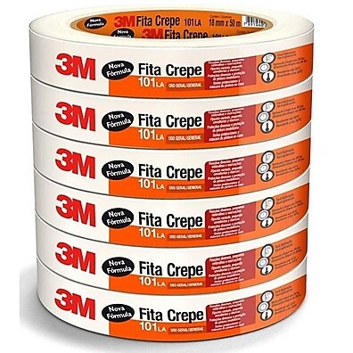 Fita Crepe 3M: Acabamento Impecável!