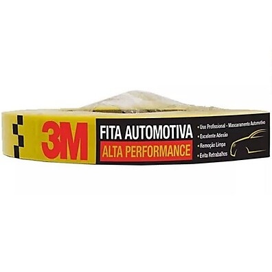 Fita Crepe 3M Automotiva: Pintura Impecável