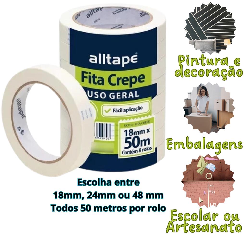 Fita Crepe Alltape 50m: A Solução Ideal!