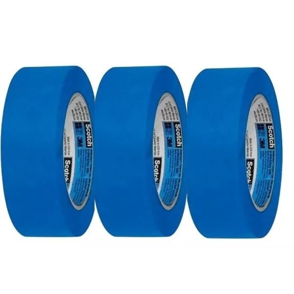fita-crepe-blue-tape-3m-kit-3-rolos-profissional