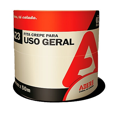Fita Crepe Multiuso 18mmx50m – 6 Rolos Adere