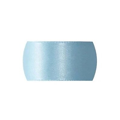 Fita de Cetim Azul Bebê: 38mm x 10m