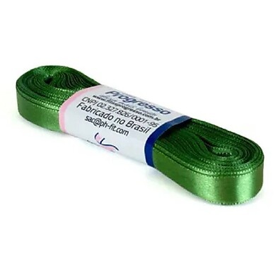 Fita de Cetim Verde Militar: 10m para Artesanato