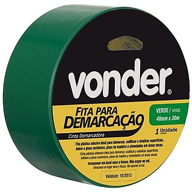 Fita de Demarcação VONDER: Sinalize com Segurança!
