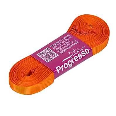 Fita Gorgurão Laranja: Decore com Estilo!