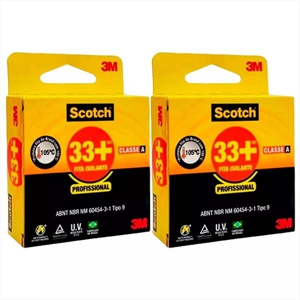 Fita Isolante 3M Scotch 33+: Proteção e Durabilidade