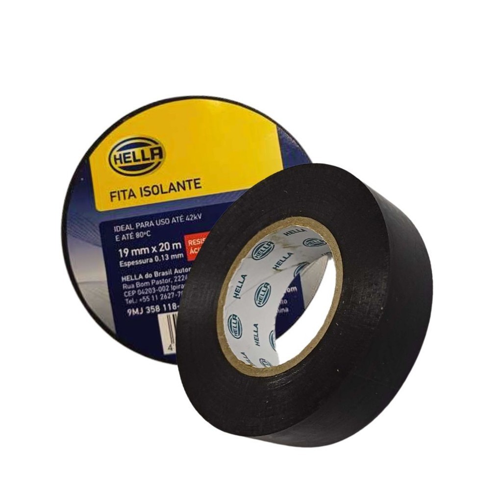 Fita Isolante Hella: Proteção Total Contra Fogo e Umidade