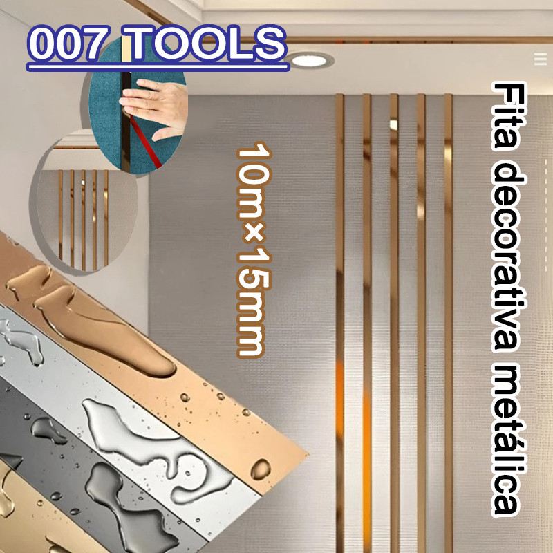 Fita Metalizada: Decore e Renove com Estilo!