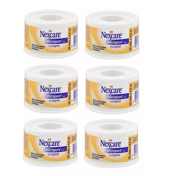 Fita Micropore Nexcare: Conforto e Fixação Impecável
