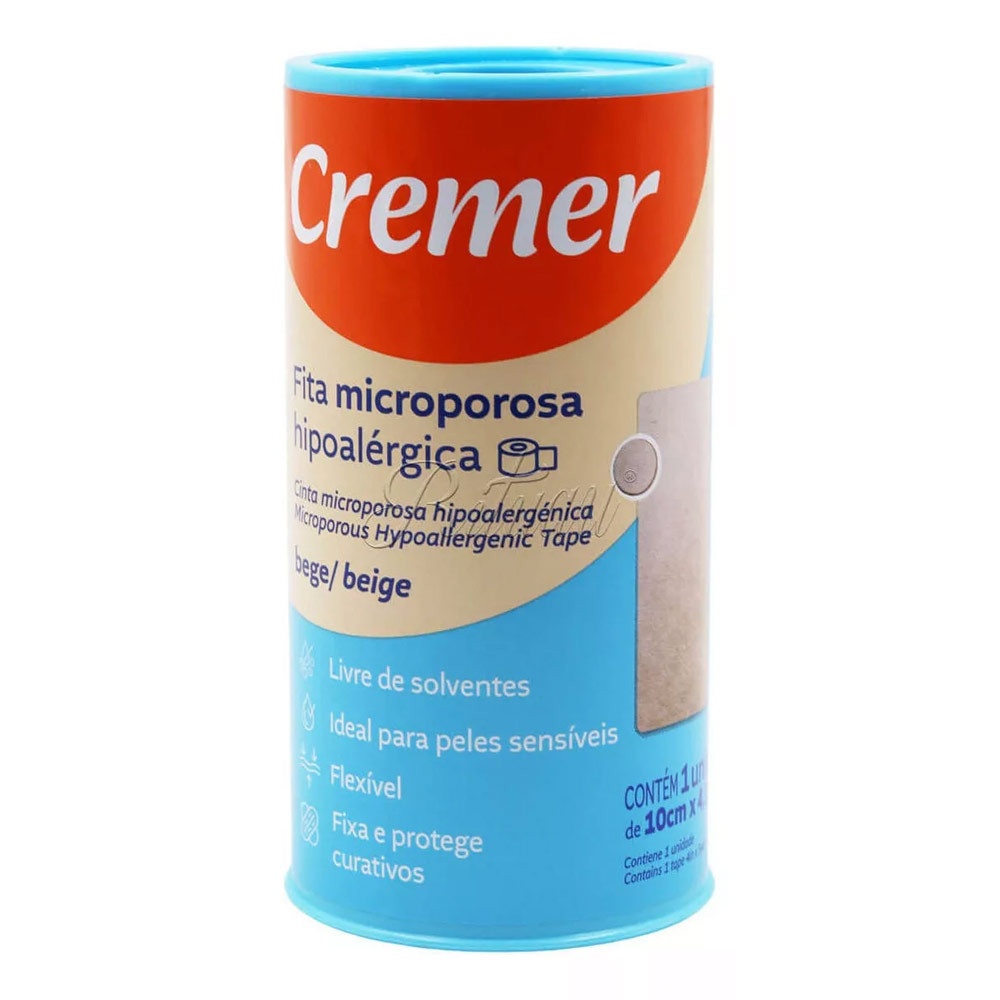 Fita Microporosa Cremer: Fixação Segura e Confortável