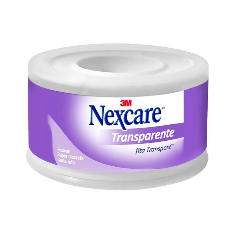 Fita Nexcare Transparente: Fixação Segura e Discreta