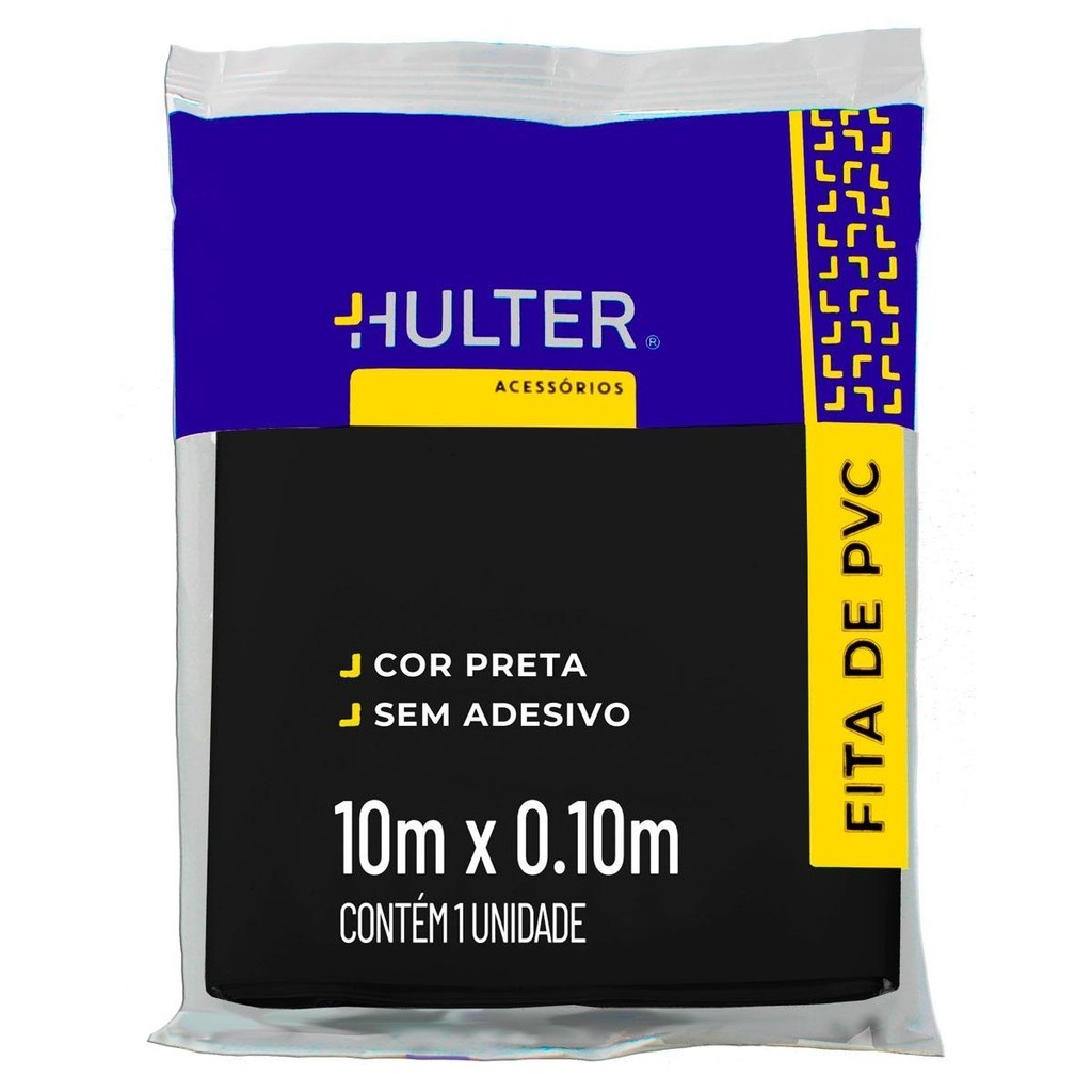 Fita PVC Hulter 100x10m: Proteção e Isolamento!