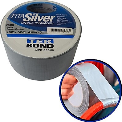 Fita Silver Tape TekBond: A Solução Multiuso Reforçada