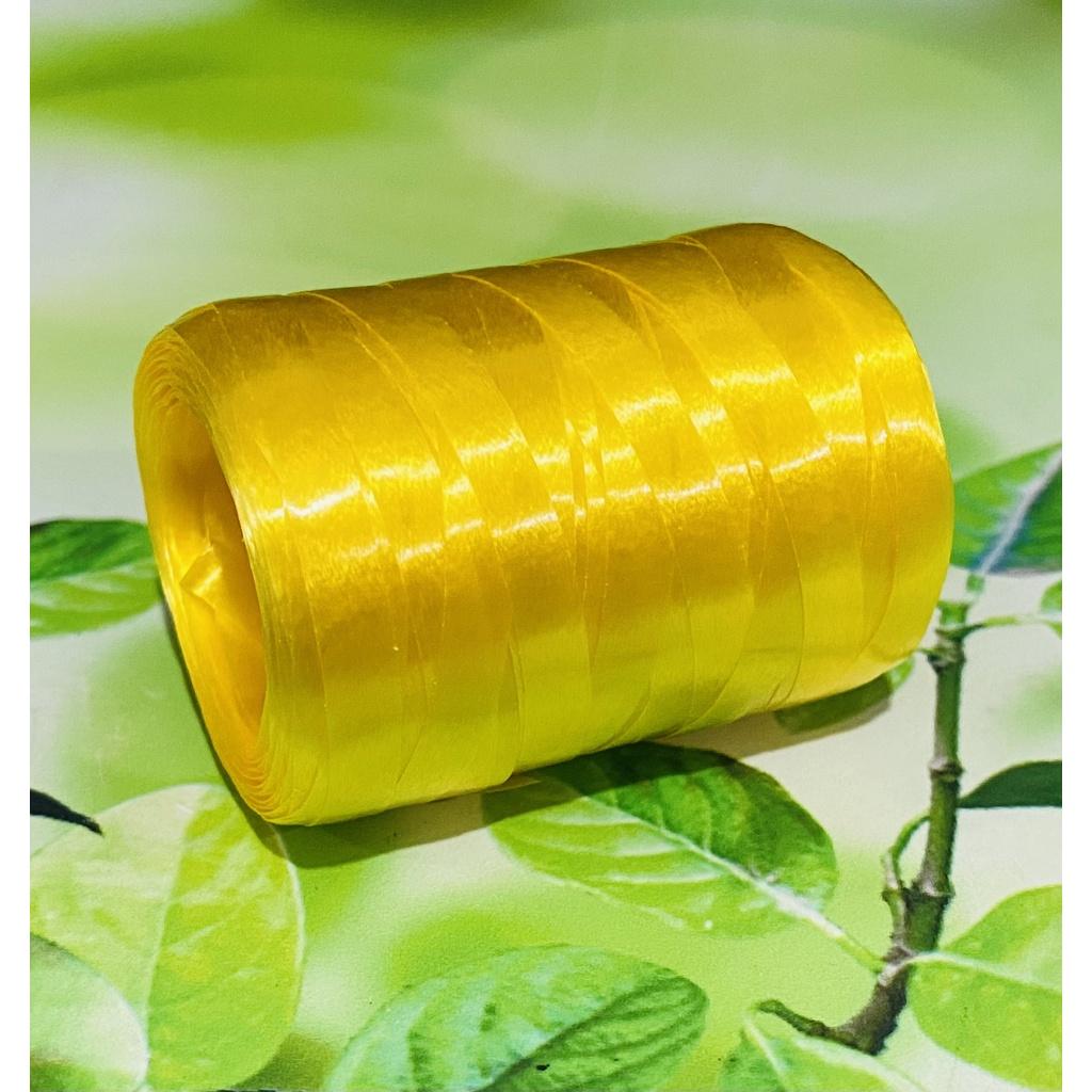 Fitilho Amarelo Canário: 500m para Artesanato!